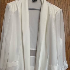 NWOT City Chic Ivory Jacket XL/size 33